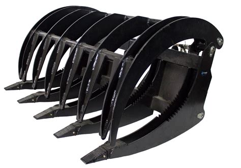 skid steer root grapples|extreme root grapple rake attachments.